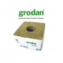 Cube LDR 10x10x6,5cm (petit trou) Grodan-Laine de roche- growstore.fr