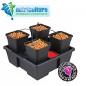 Wilma Small 4 pots 6 Litres Nutriculture-Systèmes Hydroponiques- growstore.fr