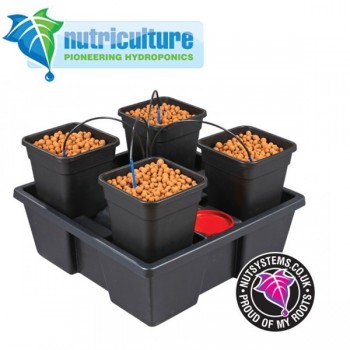 Wilma Small 4 pots 6 Litres Nutriculture-Systèmes Hydroponiques- growstore.fr