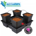 Wilma Large 4 pots 11 Litres Nutriculture-Systèmes Hydroponiques- growstore.fr