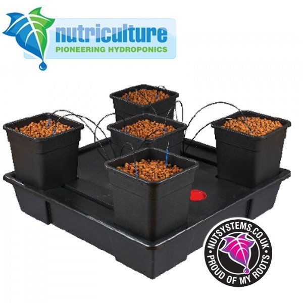 Wilma XXLarge 5 pots 25 Litres Nutriculture-Systèmes Hydroponiques- growstore.fr
