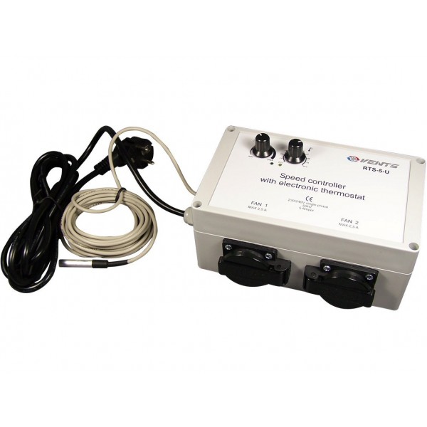 Contrôleur de ventilation Vents RTS-5-U-Contrôleurs & Variateurs- growstore.fr