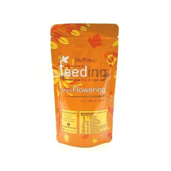 green house feeding short flowering 125gr-Etapes de culture- growstore.fr