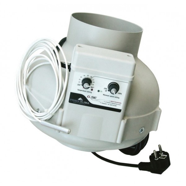 Extracteur d'air VPK 160mm 800m3/h Prima Klima-Extracteurs contrôlables- growstore.fr