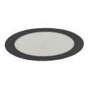 Tapis en silicone - rond - 12.7cm - pour presse à rosin - QNUBU