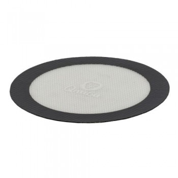 Tapis en silicone - rond - 12.7cm - pour presse à rosin - QNUBU