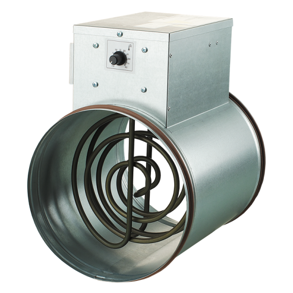 Chauffage de Gaine NK U 125mm - thermostats inclus - 600W - VENTS