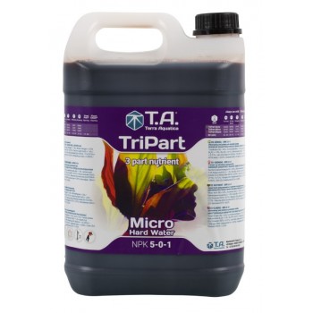 TriPart Micro (Flora Series®) - TERRA AQUATICA  - 5L Eau dure