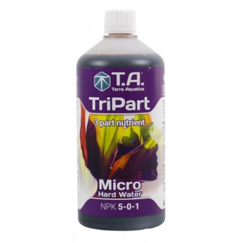 TriPart Micro (Flora Series®) - TERRA AQUATICA  - 1L Eau dure