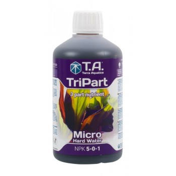 TriPart Micro (Flora Series®) - TERRA AQUATICA  - 500ml  Eau dure