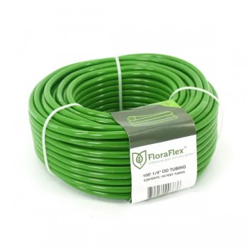 Floraflex - Tuyau de Micro-Irrigation  1/4" (6.35mm) - 100'(30.48m)