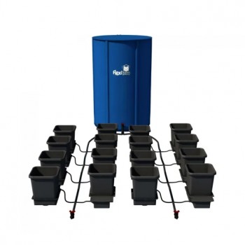 Système AutoPot 16 pots de 15L + Flexitank 225L – Irrigation gravitaire sans électricité - AUTOPOT