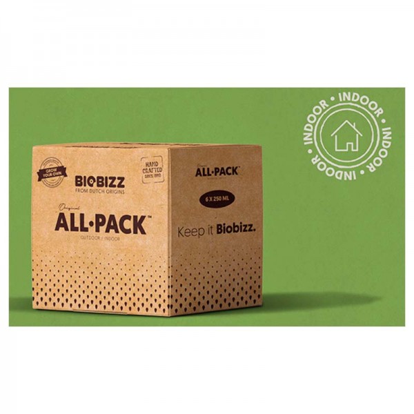 Biobizz All Pack Indoor 6 x 250 ml