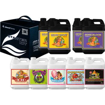 Starter Kit Advanced Nutrients – Kit complet de nutrition pour cultures hydroponiques