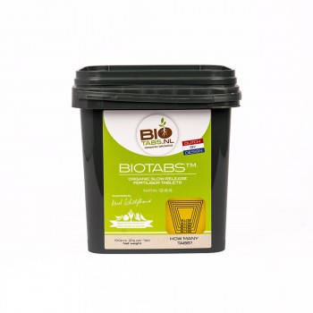 GrowTabs BioTabs – Tablettes d’engrais organique NPK 15-7-8 par 100