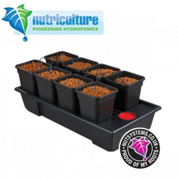 Wilma XLarge 8 pots 11 Litres Nutriculture-Systèmes Hydroponiques- growstore.fr