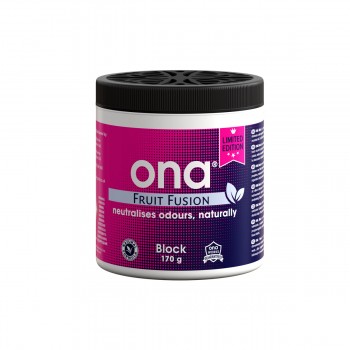 ONA Block Fruit Fusion 170 g – Neutralisant d’odeurs compact