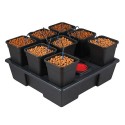 Atami Wilma XL 8 × 11 L (90 × 90 cm) – Système d'irrigation automatique